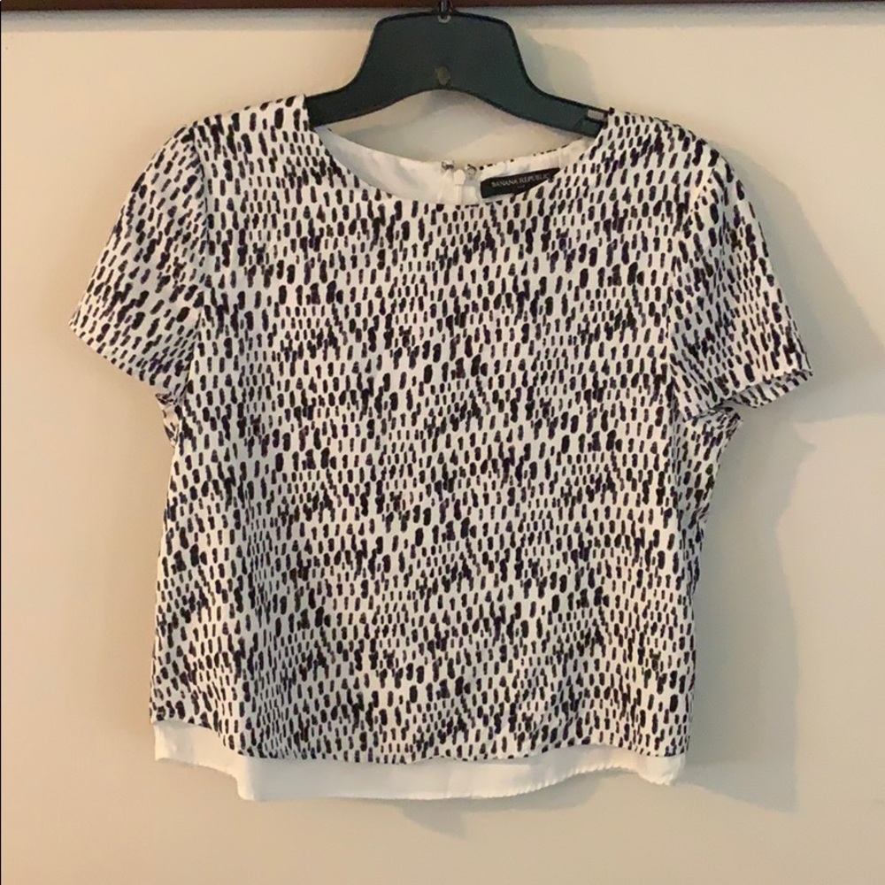 Banana Republic short sleeve blouse - Picture 5 of 8